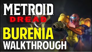 Metroid Dread BURENIA Walkthrough amp Guide [upl. by Landan24]