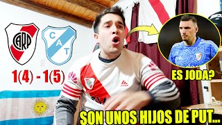 RIVER 14 vs TEMPERLEY 15 😡 Reacción de un Hincha de RIVER RE CALIENTE 😡 Copa ARGENTINA [upl. by Schargel]