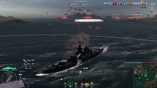 World of Warships  Richelieu in Cherry Blossom [upl. by Eelirem216]