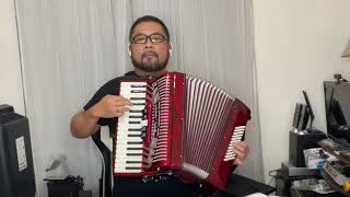 Auld Lang Syne for accordion Happy New Year to all [upl. by Minoru534]