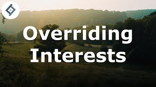 Overriding Interests  Land Law [upl. by Fay903]