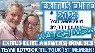 🔥 EXITUS ELITE 2024 AND THE ANSWERS TO EXITUS ELITE POWERFUL VIDEO [upl. by Nawaj]