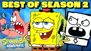 SpongeBobs Most Iconic Moments of Season TWO  SpongeBob [upl. by Ardekal648]