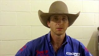 PRCA Champion JW Harris discusses matchup with PBR Champion JB Mauney [upl. by Foah]