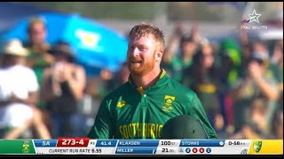 SA v AUS 4th ODI  Klassy Klaasens Incredible 174 off 83  Highlights [upl. by Kiefer302]