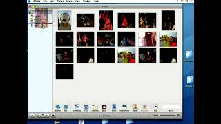 Creating Albums in iPhoto [upl. by Ardnohsed]