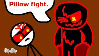 STICKMAN VS REN  NIGHTMARE COMIC [upl. by Anirehtac]