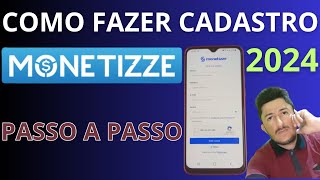 Criar Cadastro Monetizze Com Celular Conta na Monetizze Para Ganhar Comissão Como Afiliado [upl. by Nalliuq]