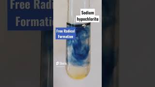 The oxidation of dipyrone by sodium hypochlorite is AMAZING shorts chemistry [upl. by Merrick]