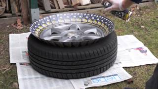 Plasti Dip  Autofelgen Folie  Car rims foil [upl. by Amikat340]