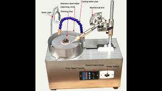 How to assembly a adjustable speed lapidary faceting machine LS0066 [upl. by Adlare]