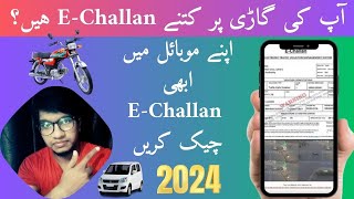 E Challan Kaise Check Kare 2024  How To Check E Challan On Mobile  E Challan Check Karne Ka Tarika [upl. by Trici]