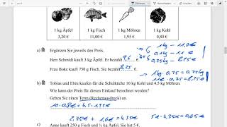 BBR Vorbereitung quotGleichungenquot Teil 06 BBR 2018 Aufgabe 2  quotAuf dem Wochenmarktquot [upl. by Alphonsa51]