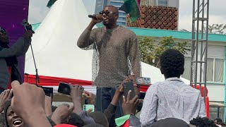 SAUTI SOL’s BIEN LIVE PERFORMANCE AT GEN Z SABA SABA CONCERT AT UHURU PARK  TUJIANGALIE  INAUMA [upl. by Kcaz]