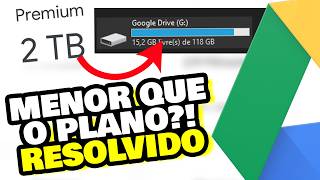 Google Drive Desktop MENOR que o Contratado  RESOLVIDO [upl. by Gregoor856]