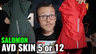 How To Choose Salomon ADV Skin 5 vs 12 Best Salomon Running Pack For Ultramarathon [upl. by Tabitha]