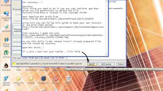 How To root ur LENOVO IDEATAB a1000lf TUT [upl. by Ydroj]