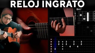 Reloj Ingrato  JoseyelToro  GUITARRA Tutorial  Acordes [upl. by Norad2]