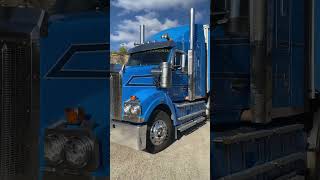 Beautiful blue T610 SAR Kenworth kenworth shorts truck [upl. by Vannie243]