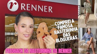 Resenha rasteirinha da Renner [upl. by Amado]