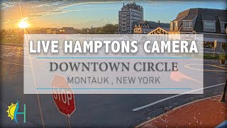 Hamptonscom  LIVE Downtown Circle Montauk New York [upl. by Hawker841]