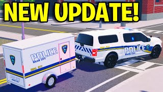 New POLICE TRAILERS In ERLC UPDATE [upl. by Monda]