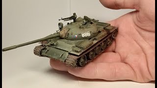 Building And Painting The 172 T54B From AMMO [upl. by Nigem]