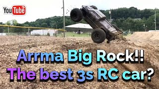 Arrma Big Rock 4s Bash Day This truck is awesome [upl. by Hoxie961]