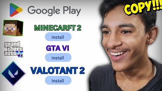 I PLAYED EVERY GAMES COPY Part 02 minecraft gta shorts [upl. by Gereron939]