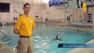 Navy Skills for Life – Water Survival Training – Buddy Towing [upl. by Cecily]