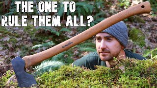 Best Packable Bushcraft Axe EVER A LongTerm Review [upl. by Pokorny]