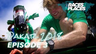 Races to Places  Dakar Rally 2018  Episode 3  ft Lyndon Poskitt [upl. by Elephus]