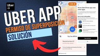 Permiso De Superposición De La Aplicación Uber Driver [upl. by Nirraj]