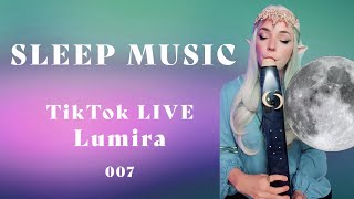 Relaxing Sleep Music  Lumirä  TikTok LIVE  Calming Flute [upl. by Skylar]