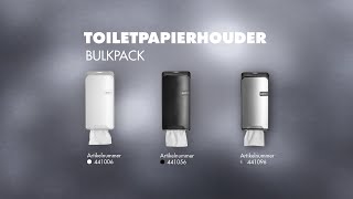 QUARTZLINE  TOILETPAPIERHOUDER  BULKPACK [upl. by Ennairrac]