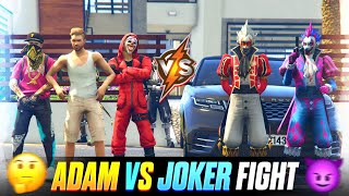 FFWorldOfficial Joker Gang Mess With Adam Chacha😈Red Criminal Vlogs [upl. by Tymothy]