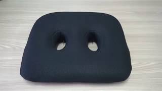 Ischial Tuberosity Seat Cushion with Two Holes for Sitting [upl. by Lalittah]