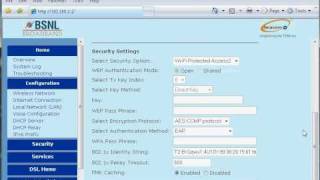 BSNL Broadband modem ConfigurationTeracom and Syrma Make Type2 Modems [upl. by Ardnoek]