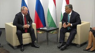 Orban trotzt Brüssel und trifft Putin [upl. by Annairb646]