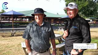 CC with Sandy Yarndley at the NZB Standarbred Yearling Sale [upl. by Kentiggerma636]