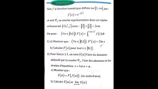 Calcul intégral 2 bac SM Ex 47 page 280 Almoufid [upl. by Ylrac]