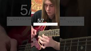 Slipknot  Psychosocial Guitar Solo Cover With Tabs [upl. by Allenod]