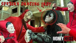 Parkour vs MONEY HEIST ESCAPING SERBIAN DANCING LADY 20  Epic Parkour POV HORROR Movie Chase [upl. by Hui]