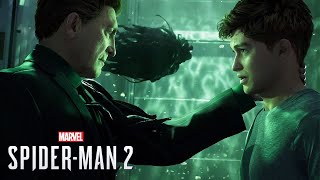 Norman Osborn gives the Symbiote to Harry Cutscene  Marvels SpiderMan 2 [upl. by Enelaj710]