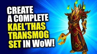 How To Create A Kaelthas Sunstrider Transmog Set In WoW MoP Remix  1027  Transmog Guide [upl. by Ainoz]