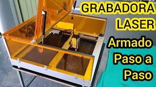 Armado de Grabadora y Cortadora Laser  PASO A PASO  Toocaa L2 20W [upl. by Ahseat]