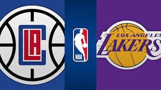 Los Angeles Clippers v Los Angeles Lakers  MyLeague Season 2  12424  NBA 2K23 [upl. by Gonyea]