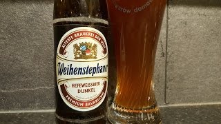 Weihenstephaner HefeWeissBier Dunkel Premium Bavaricum  German Craft Beer Review [upl. by Arron524]