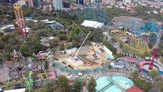 Así se construyó CraZanity en Six Flags México [upl. by Eelirol157]