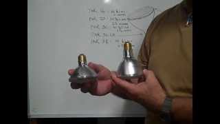 Identifying PAR30 Halogen Light Bulbs [upl. by Ynnahc]